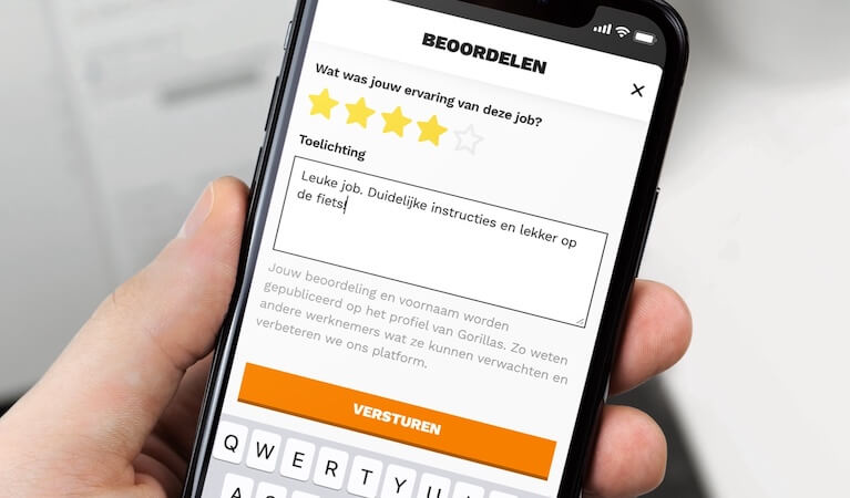 Beoordeel de opdrachtgever