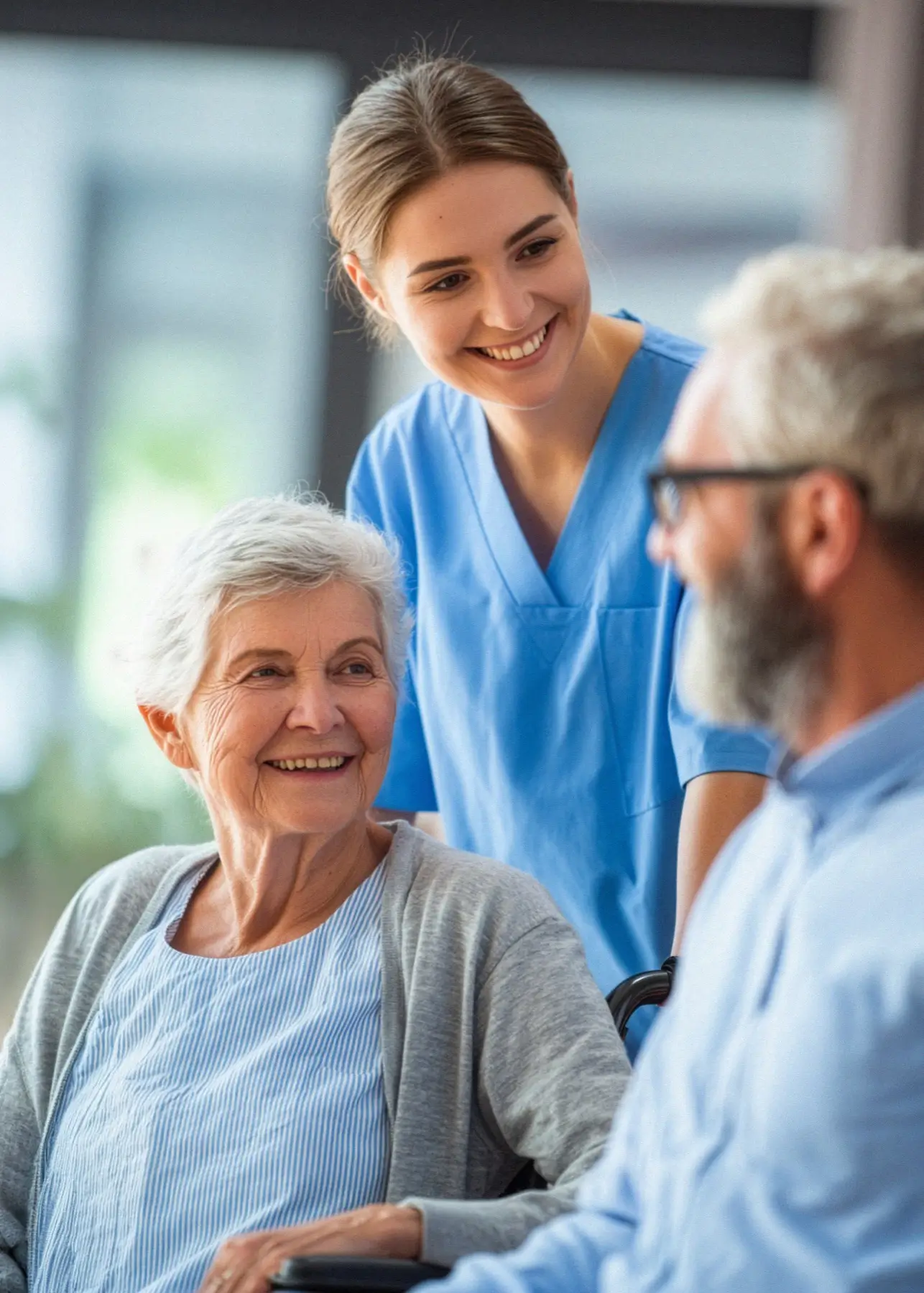 Jonge zorgprofessional in opleiding